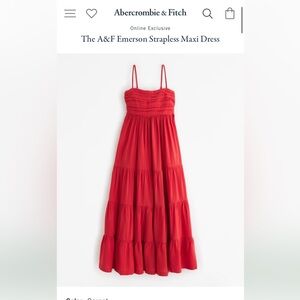 Abercrombie Emerson maxi dress